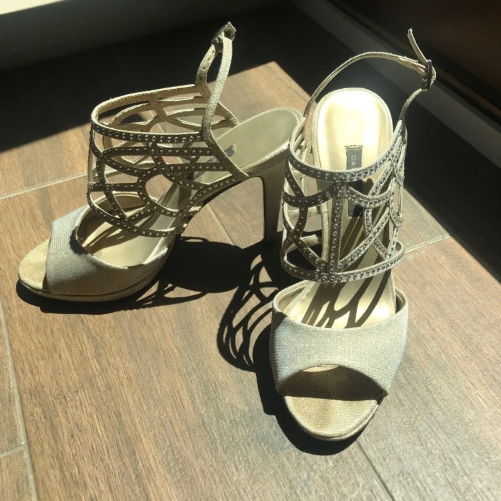 Caparros sparkly heels